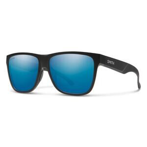 NWT SMITH Lowdown XL 2 Matte Black/Blue ChromaPop Polarized Sunglasses Unisex